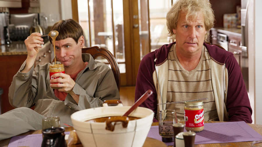 Dumband Dumber Kitchen Scene Wallpaper