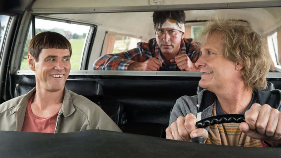 Dumband Dumber Van Scene Wallpaper