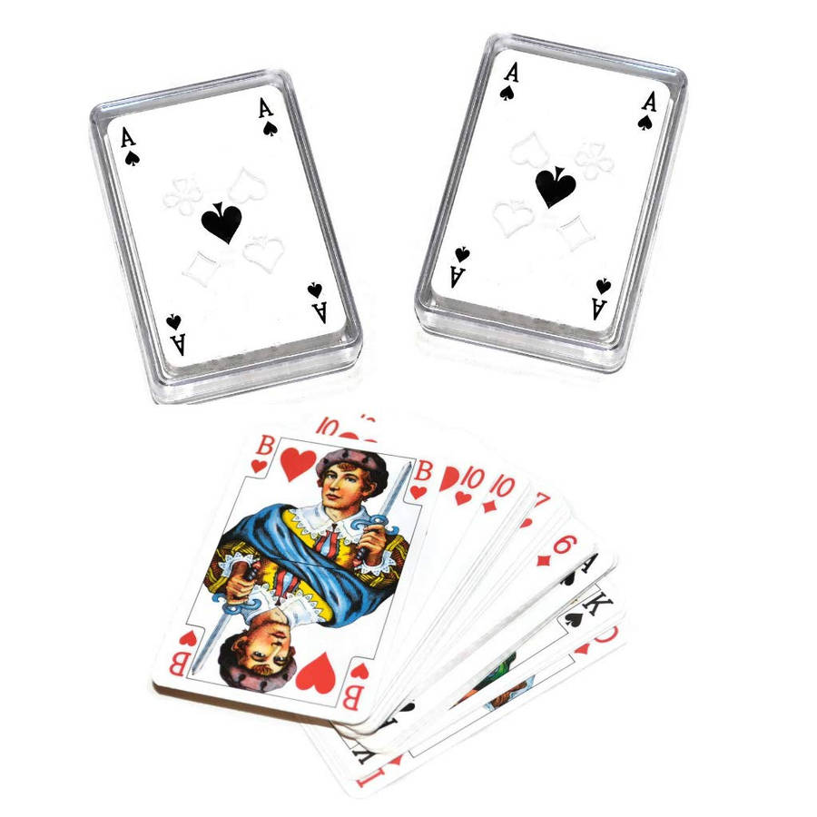 Durak Cards In White Wallpaper