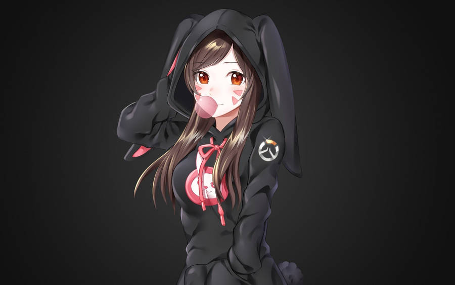 Dva Bunny Costume Wallpaper