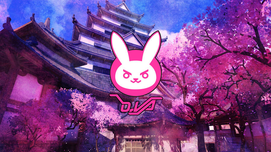 Dva Bunny Logo Wallpaper