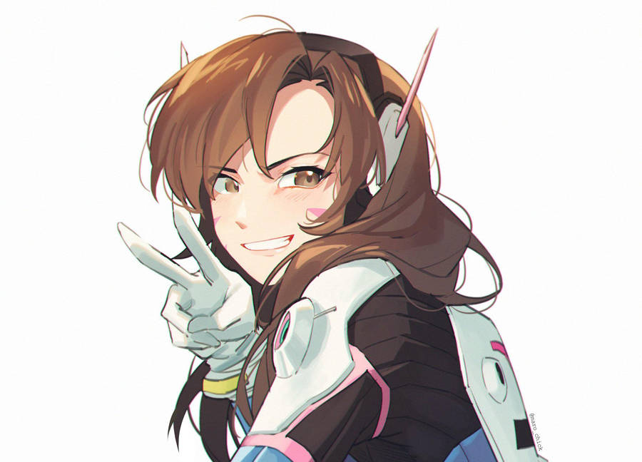 Dva Peace Sign Wallpaper