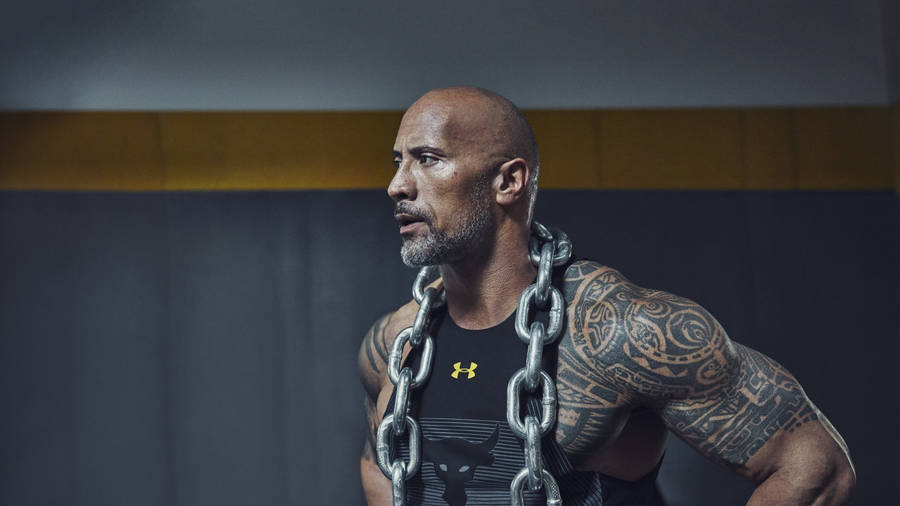 Dwayne Johnson The Rock Tattoo Wallpaper