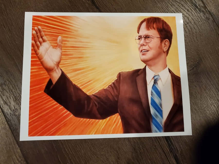 Dwight Schrute: Beets By Schrute Wallpaper