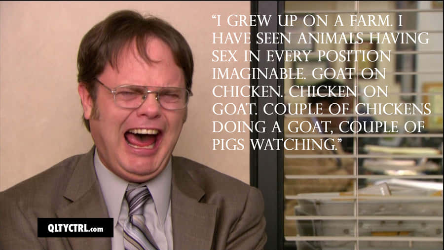 Dwight Schrute, The Office's Resident Oddball Wallpaper