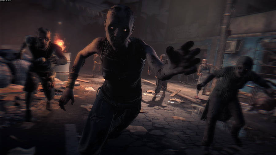 Dying Light Swarm Of Zombies Wallpaper