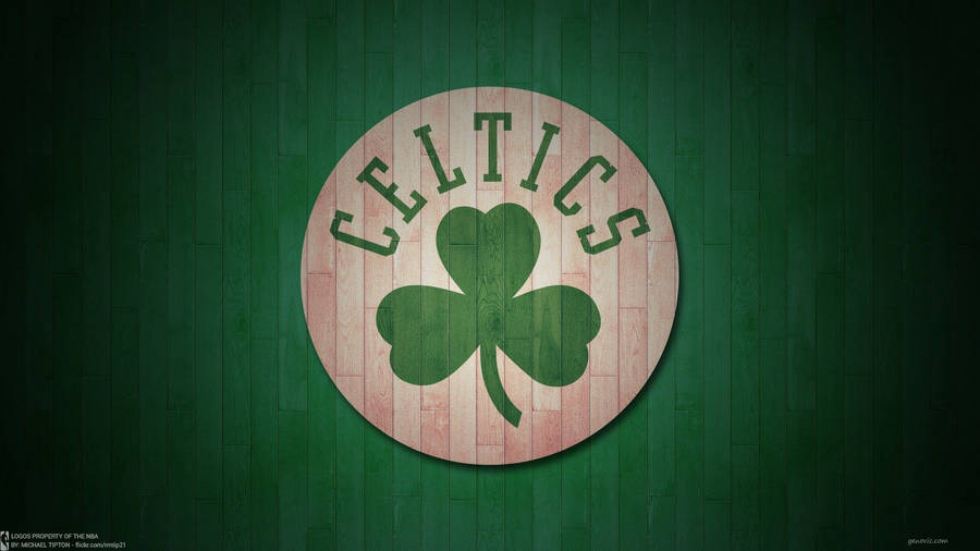 Dynamic Action At The Boston Celtics Game Wallpaper