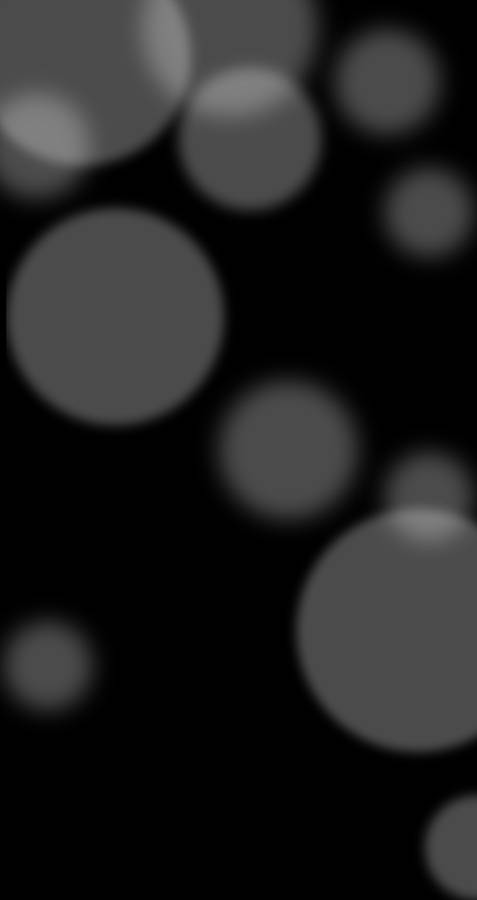 Dynamic Black Gray Bubbles Wallpaper