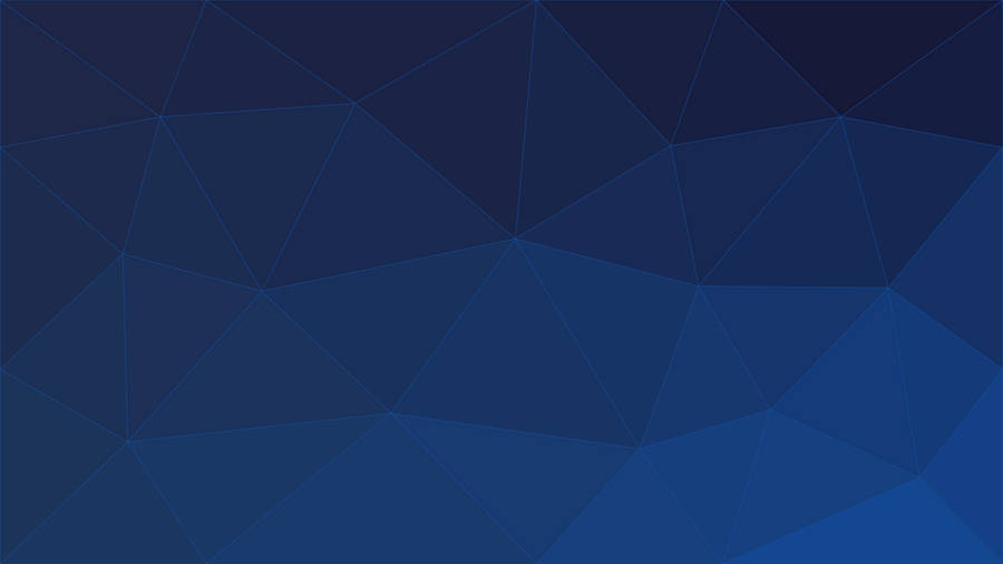 Dynamic Blue Geometric Triangles Wallpaper