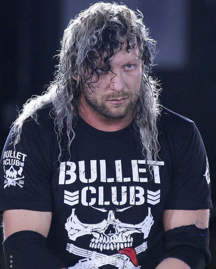 Dynamic Canadian Professional Wrestler - Kenny Omega Wallpaper