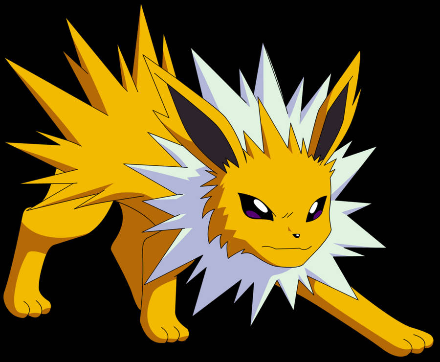 Dynamic Jolteon - Electric Pokemon Energy Wallpaper