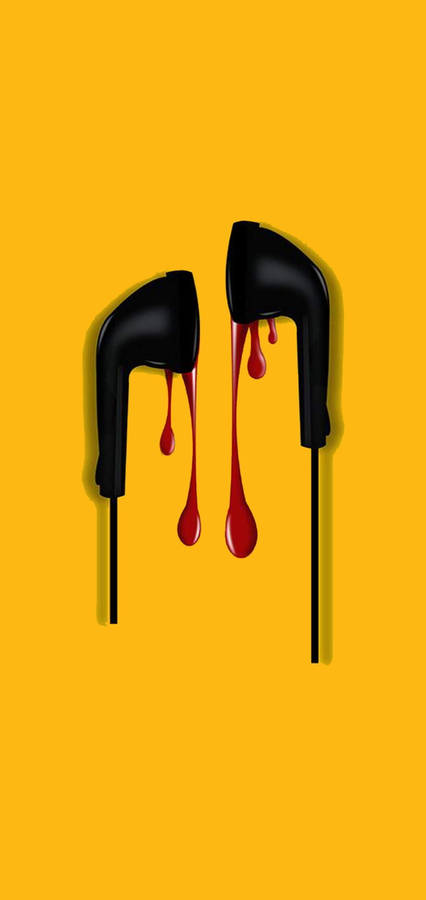 Earphones Art For Samsung S20 Fe Wallpaper