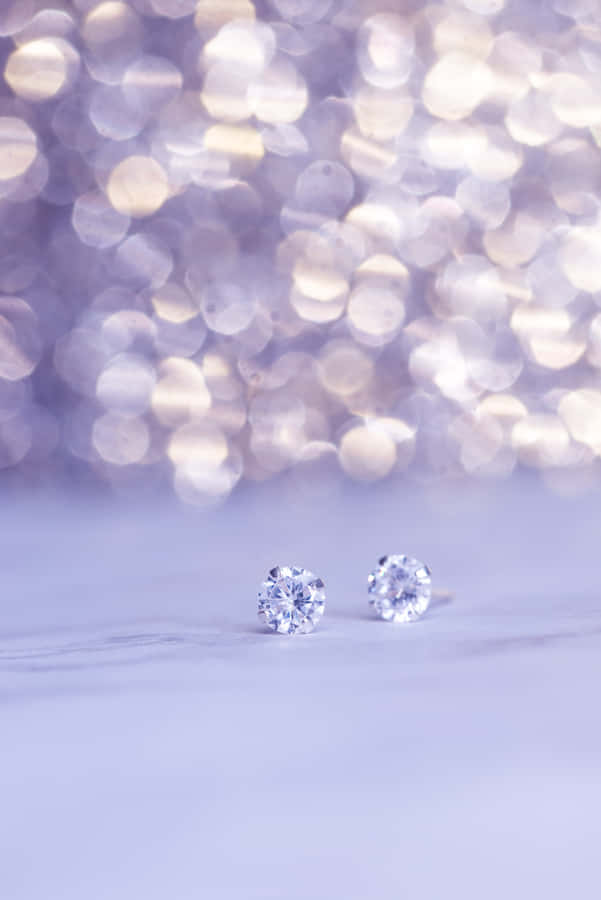 Earrings With Diamond Aesthetic Wallpaper