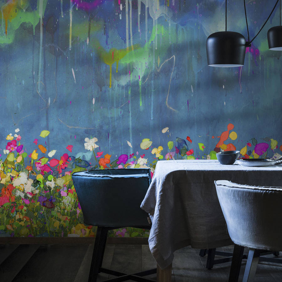 Eccentric Wall Paint Wallpaper