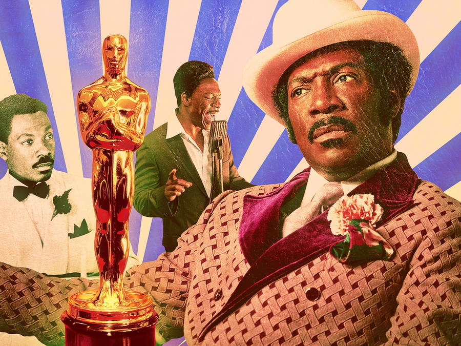 Eddie Murphy Oscars Collage Wallpaper