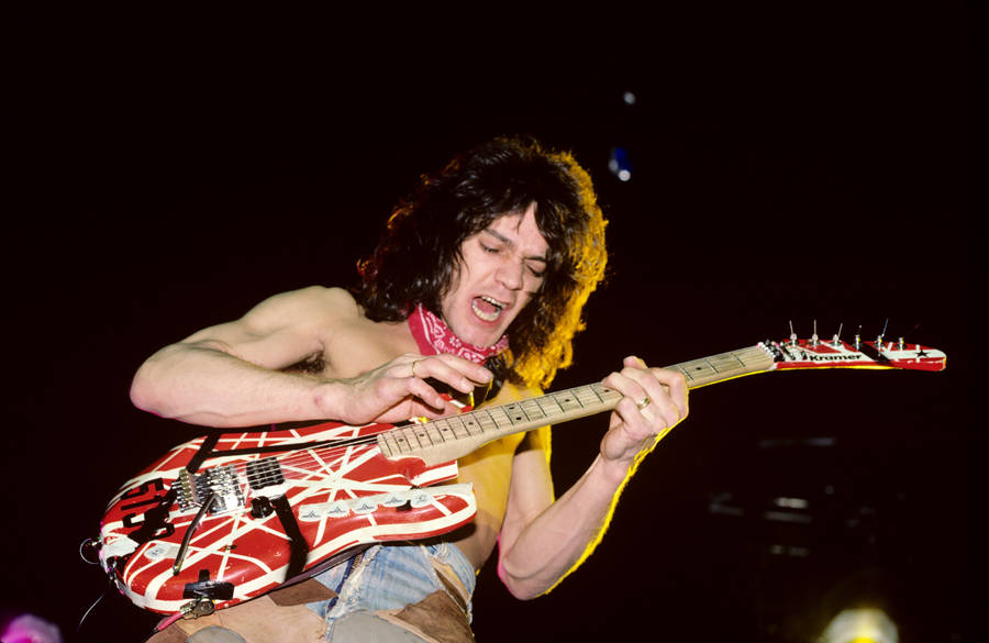 Eddie Van Halen Frankenstrat Wallpaper