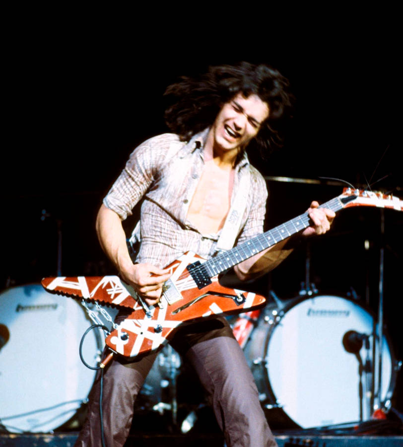 Eddie Van Halen Rock Music Wallpaper