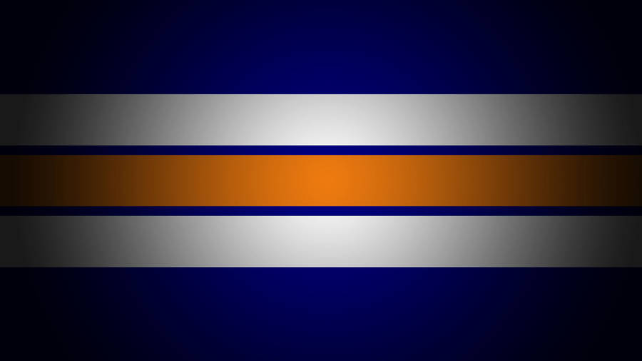 Edmonton Oilers League Colors Minimalist Wallpaper