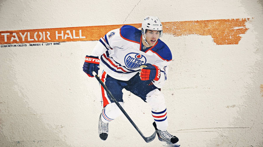 Edmonton Oilers Nhl Left Wing Hall Wallpaper