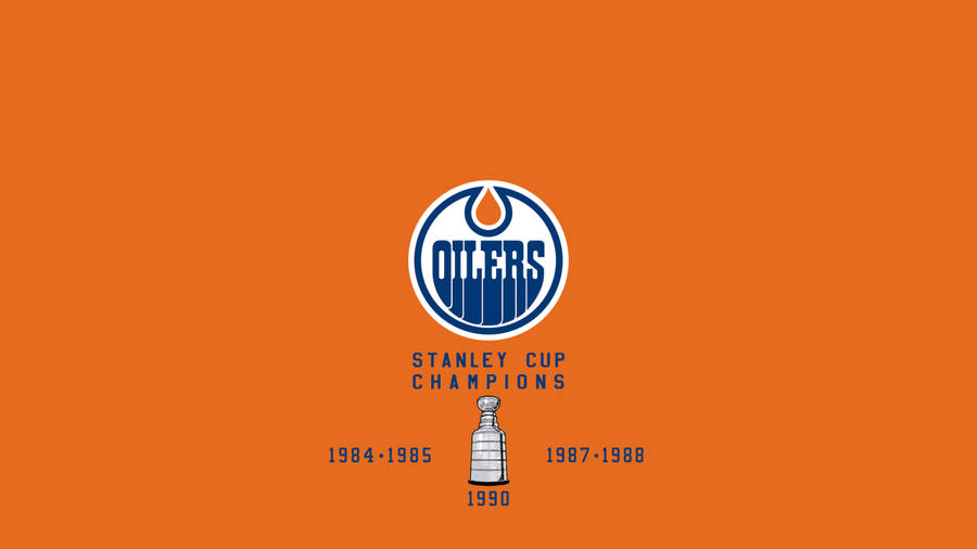 Edmonton Oilers Stanley Cup Champions Wallpaper