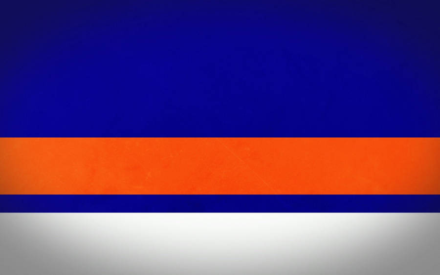 Edmonton Oilers Team Colors Minimalist Wallpaper