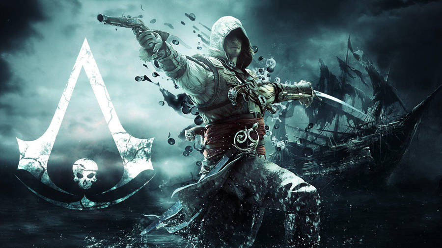 Edward Kenway Assassin's Creed Iv Black Flag Video Game Wallpaper