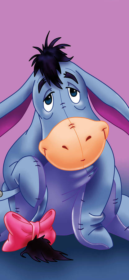 Eeyore Iphone X Cartoon Wallpaper