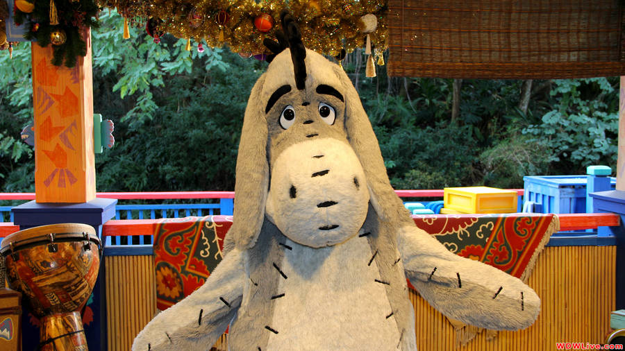 Eeyore Live Mascot Wallpaper