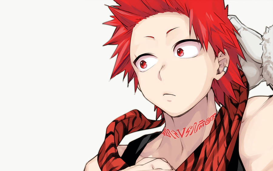 Eijiro Kirishima Innocent Look Wallpaper