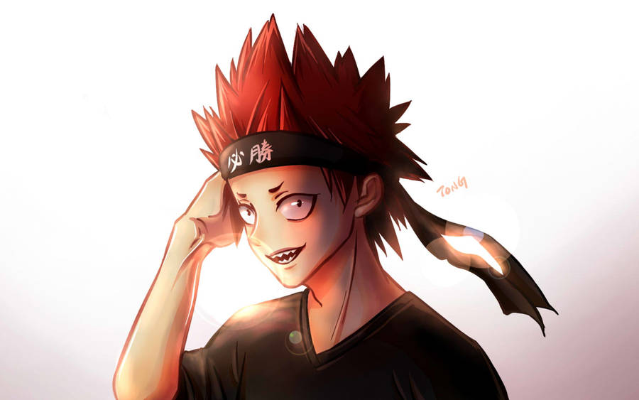 Eijiro Kirishima With Bandana Wallpaper