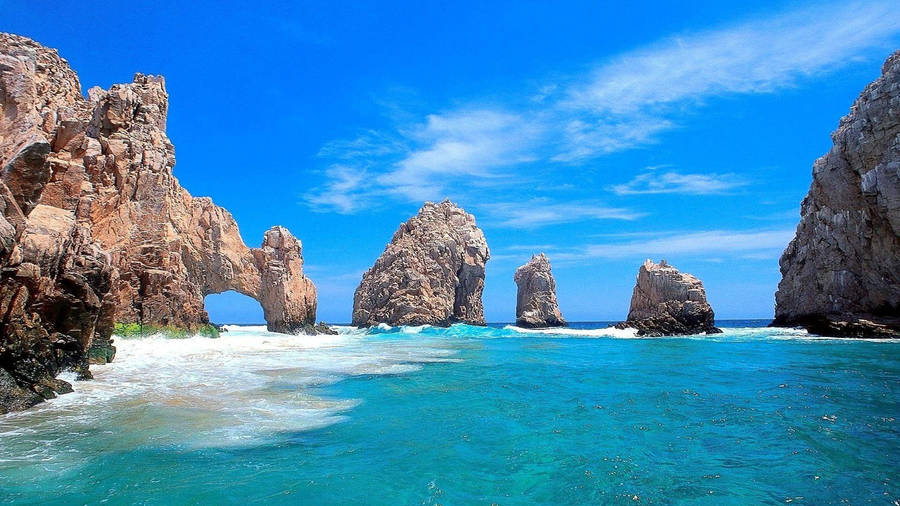 El Arco Ocean View Wallpaper