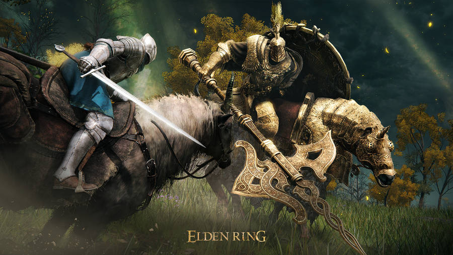 Elden Ring Tree Sentinel Wallpaper