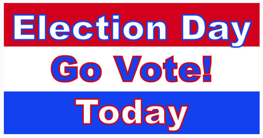 Election Day Go Vote Today Wallpaper