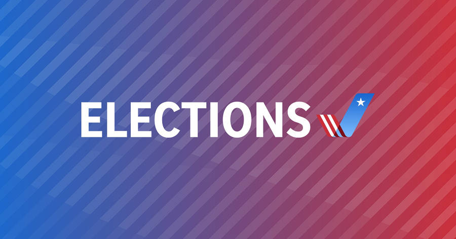 Election Gradient Poster Wallpaper