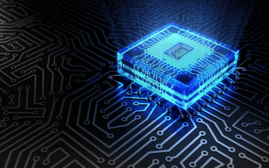 Electronic Cpu Chipset Wallpaper