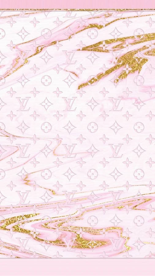 Elegance, Style, And Timeless Luxury Define This Louis Vuitton Aesthetic. Wallpaper