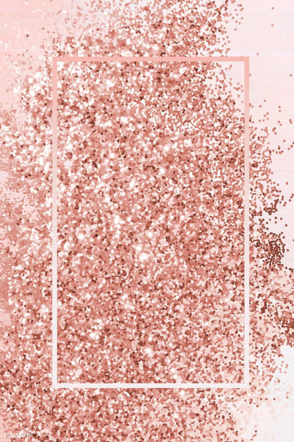 Elegant Pink And Gold Design Wallpaper