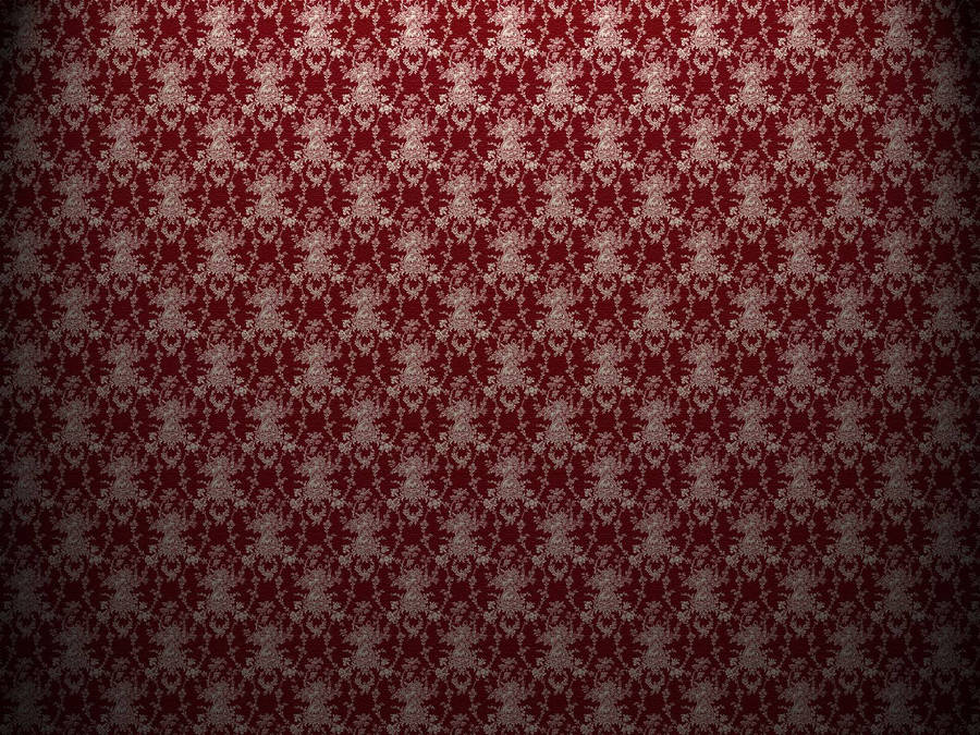 Elegant Red Color Pattern Wallpaper