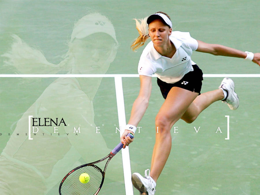 Elena Dementieva Poster Wallpaper