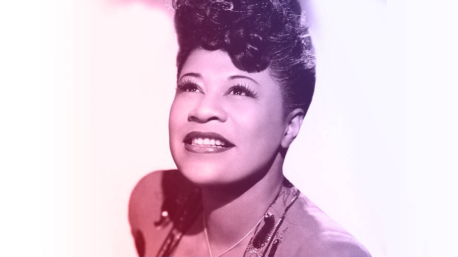 Ella Fitzgerald Colorful Tint Wallpaper