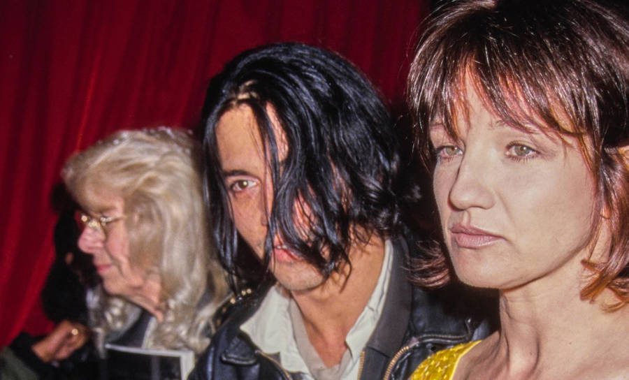 Ellen Barkin And Johnny Depp Wallpaper