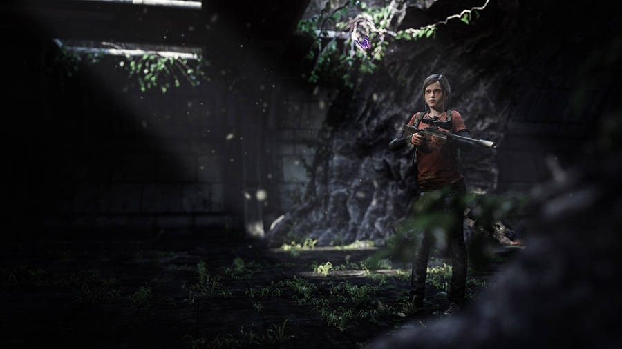Ellie Fight Alone The Last Of Us Wallpaper