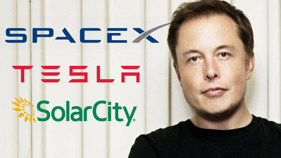 Elon Musk Ceo Spacex Tesla Solarcity Wallpaper