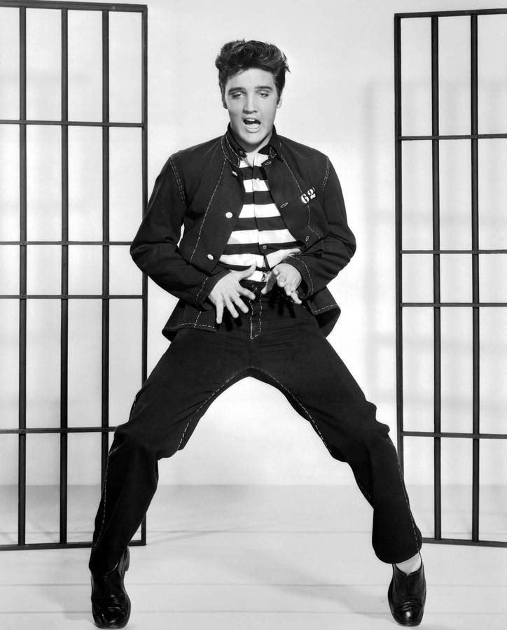 Elvis Presley Tiptoe Wallpaper