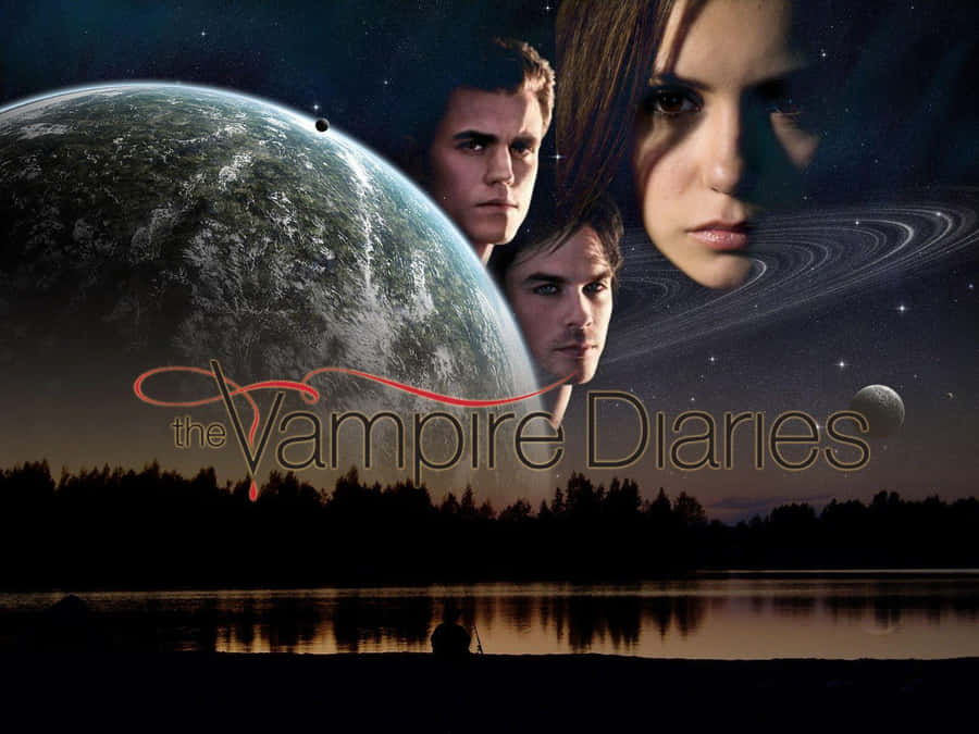 Embrace A New Adventure With The Vampire Diaries Wallpaper