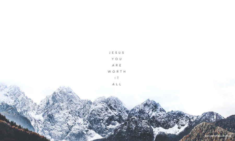 Embrace Faith And Technology With A Christian Macbook Wallpaper