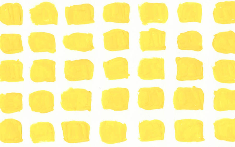 Embrace The Beauty Of Technology With This Minimalistic Yellow Aesthetic Computer Wallpaper