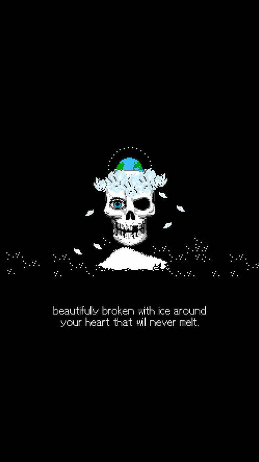 Embrace Your Dark And Romantic Side With A Goth Aesthetic Wallpaper