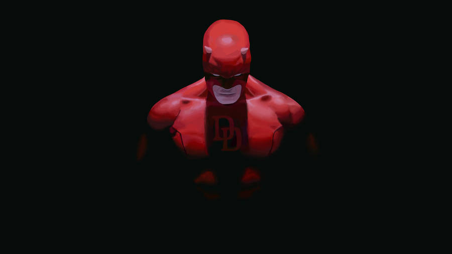 Emerging Dark Daredevil Abstract Wallpaper