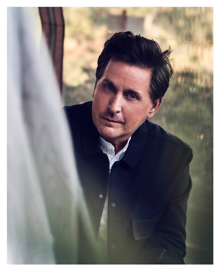 Emilio Estevez 2021 Portrait By Shayan Asgharnia Wallpaper